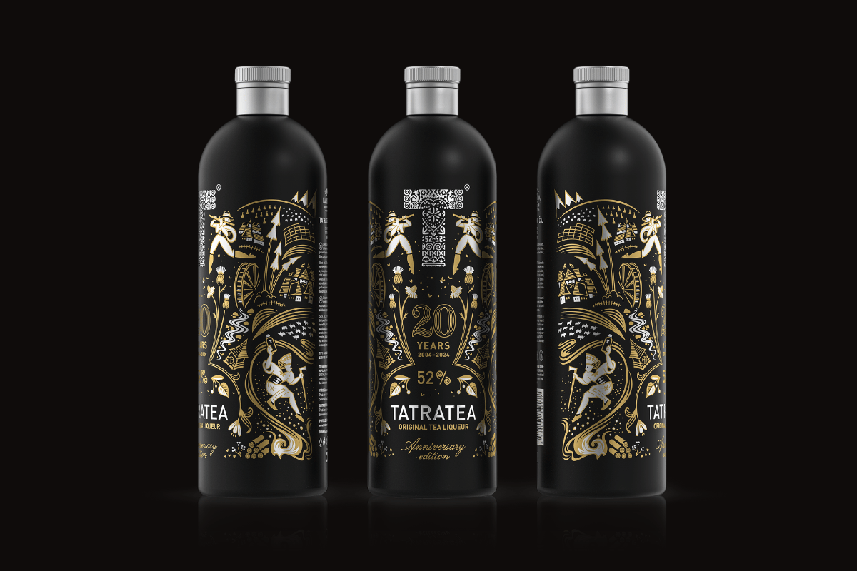 tatratea limited edition 20 years anniversary bottle